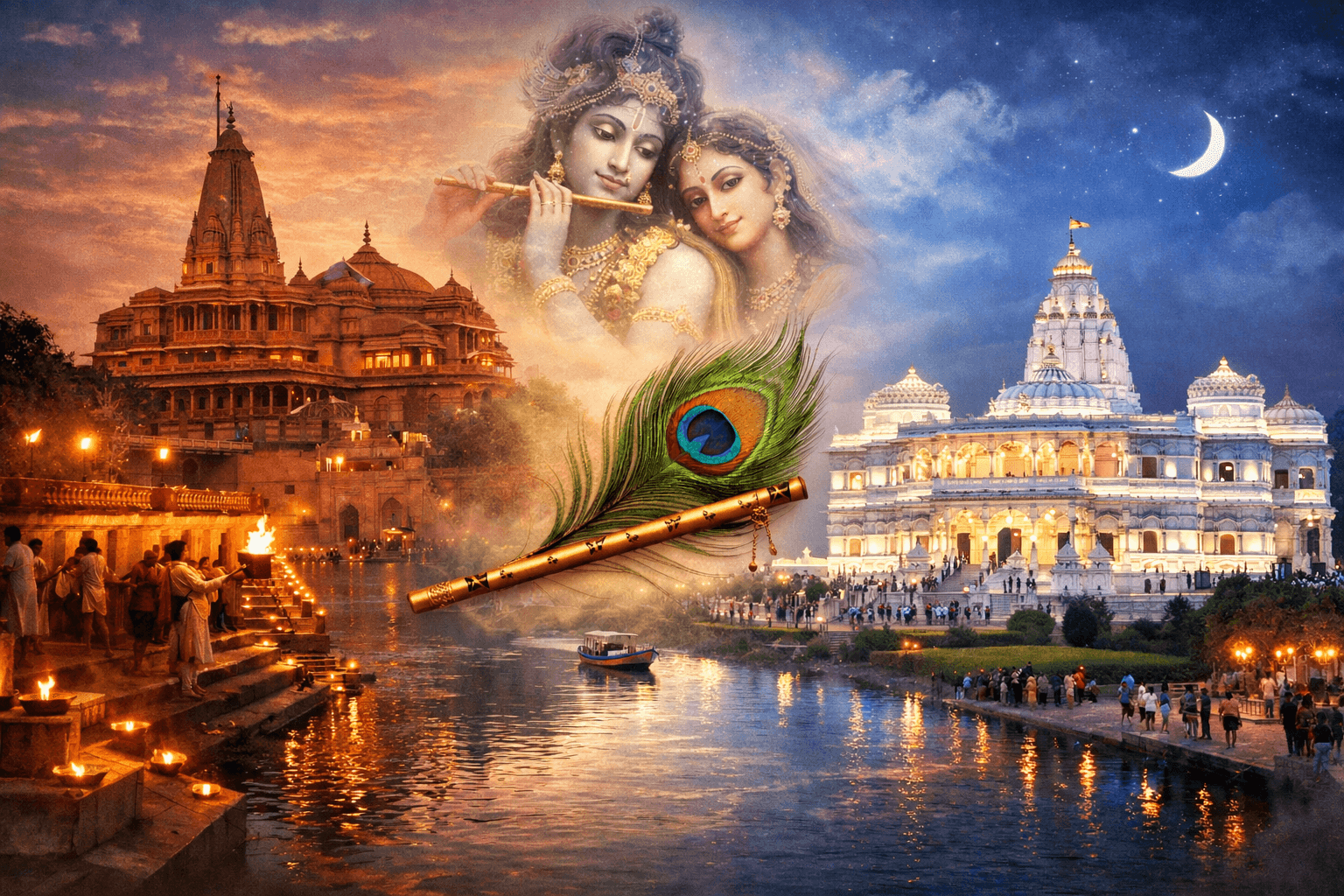 3N/4D Mathura Vrindavan Barsana Govardhan EX Delhi